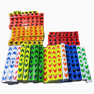 Ruban adhésif réfléchissant en PVC jaune fluorescent pour le marché des Émirats arabes unis, idéal pour la sécurité automobile et l'utilisation sur les véhicules lourds - Product Image 1