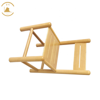Ensemble table et chaise d'étude pour enfants en bois massif personnalisé