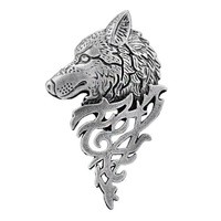 Pin bros viking Retro Fashion kreatif bros Thistle bunga nasional Skotlandia Pin gesper handuk sutra korsase mahkota cinta