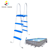 Échelle de piscine gonflable de Style européen pour piscine familiale hors sol outil et accessoire de piscine essentiel