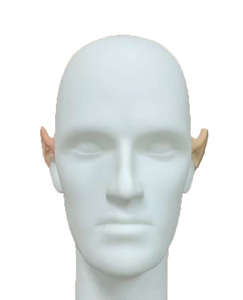 Latex <strong>Elf</strong> Ears Funny Halloween Party <strong>Cosplay</strong> Masquerade Costume Accessories Skin Color Neck Coverage Party Masks - Product Image 2