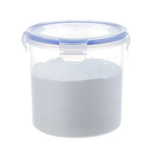 Vacuum Plastic Cookie Clear Kitchen Flour Storage Canisters Sets For The Kitchen Storage