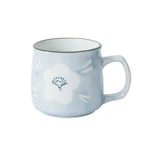 Hot selling color glaze mugs handmade ceramic mugs coffee bulk importer cup mug for tableware