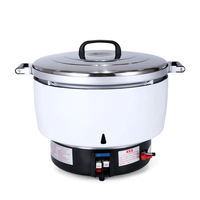 Cuisinière à riz au gaz commerciale 7L 15L 20L 25L 30L pour restaurants et hôtels