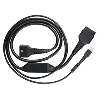 Cable de Conexión LAUNCH X431 DOIP, Adaptador de 16 Pines, Cable de Diagnóstico para DBScar VII CRP919E BT