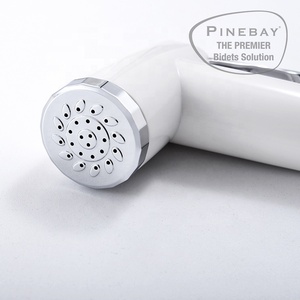 PINEBAY стильный ABS белый Shattaf насадка мусульманский душ напольный керамический сифонный Цельный унитаз биде опрыскиватель - Product Image 4