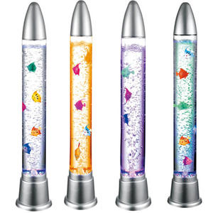 Fabriek Directe Verkoop 50Cm Rustige Led Rgb Automatische Kleurveranderende Waterkolom Lamp Moderne Huisdecoratie Kogel Bubble Batterij - Product Image 1