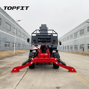 Cargador Telescópico TOPFIT con Cesta de 1.5m de Capacidad, Diésel, Alta Eficiencia, Multiusos, para Demolición de Edificios - Product Image 2