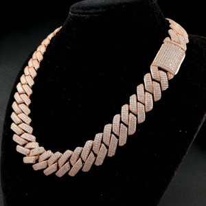 <span class=keywords><strong>YSS</strong></span> เครื่องประดับขายส่ง สร้อยคิวบาล 3 แถว - Product Image 4