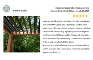 Pergola in Lega di Alluminio Eco-Sostenibile con Tetto a Lamelle Orientabili con Telecomando - Rifugio Ombreggiato per Piccoli Giardini e Balconi - Product Image 5