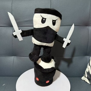 Juguete de Peluche de Madera Tung Sahur, Divertido, Habla y Baila, <span class=keywords><strong>Serie</strong></span> Montaña y Mar, Venta al por Mayor - Product Image 3