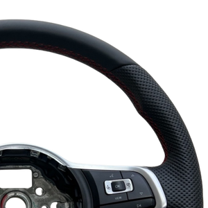 พวงมาลัยรถยนต์หนังสไตล์สปอร์ตสำหรับ VW Mk6 Mk7 GTI 6 GTI 7 R Golf 6รุ่น7 <span class=keywords><strong>CC</strong></span> - Product Image 4