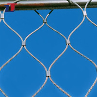 Câble en acier inoxydable AISI 304 316 pour sécurité et architecture, maille métallique