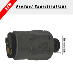 Capteur de pression d'huile basse 661303 pour JMC Qingling Komatsu PC50, compatible avec 4HF1 4HE1, signal fiable, construction durable - Product Image 2
