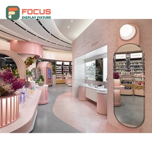 Support de présentation de perruques haut de gamme en bois et verre, étagère multi-niveaux pour magasin de coiffure - Product Image 3