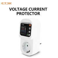 Protection Automatique de Réfrigérateur ETSVA avec Prise Intelligente, Contrôle WIFI, Tension et Courant Réglables, Détecteur de Fuite et Compteur d'Énergie