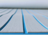 Tapis de pont de bateau en mousse EVA KensFoam, imitation teck avec lignes, antidérapant, revêtement de sol marin