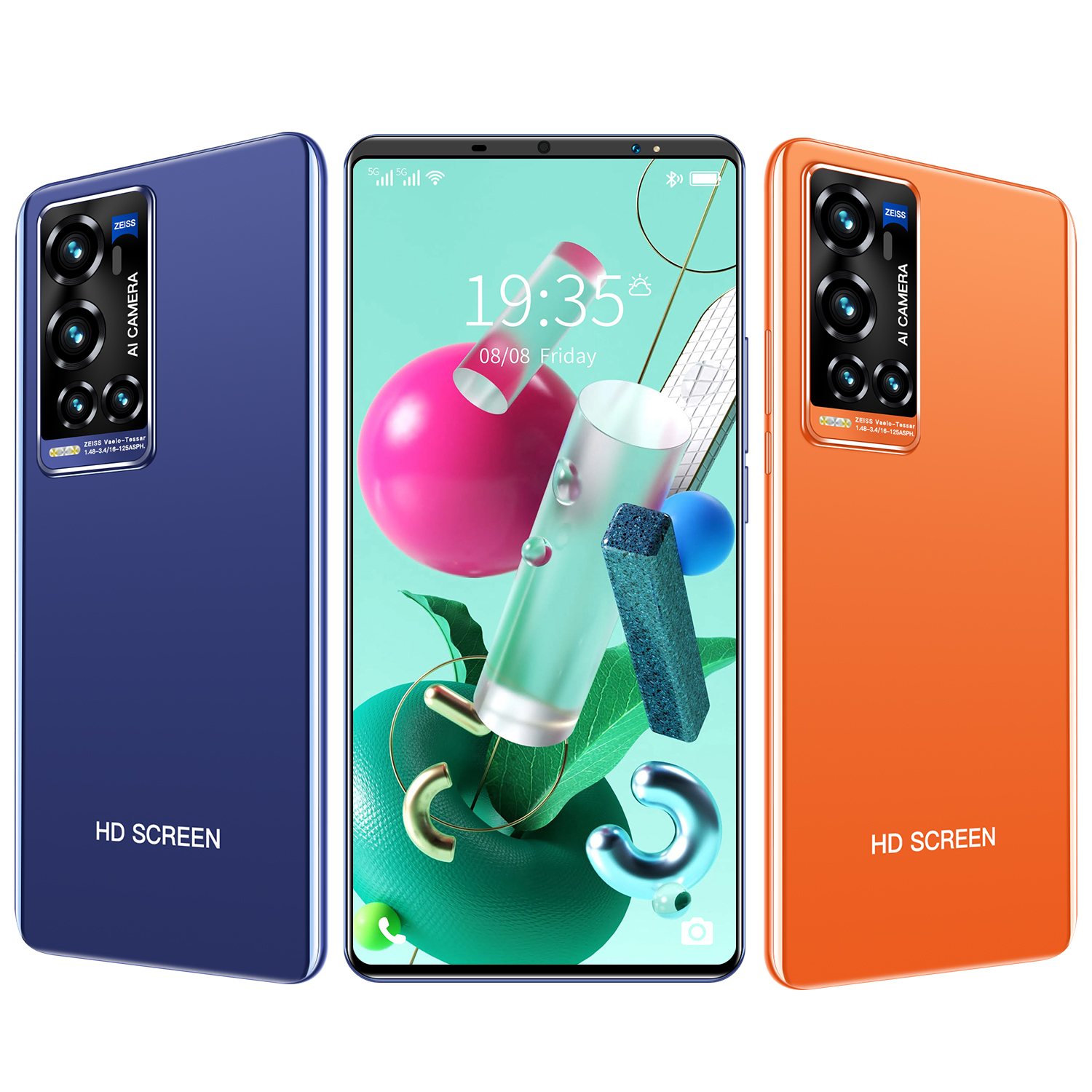 Global version large screen X70 Pro 6.1 inch 10 core 4000mAh face unlocking HD camera smartphone 4 + 64GB large capacity Android