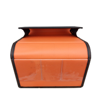 Porte-documents de voiture en cuir PU/PVC personnalisé OEM&ODM avec logo en relief pour concessionnaires automobiles 4S – Modèle de classeur de documents