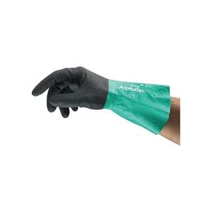 Ansell Gants de protection chimique Alphatec 58-128 taille 7 gris EN 374, EN 388 PPE catégorie III - Product Image 1