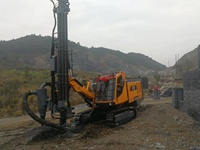 Appareil de forage par dynamitage Dow the hole KT12 avec compresseur d'air Drilling Mining Explore for Mining à vendre