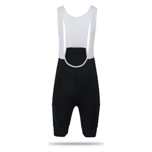 Mcycle Alta Compressão One Piece Cut Bicicleta Bib Curto Personalizado Ciclismo Bib Shorts Pad Ciclismo Bib Reflexivo