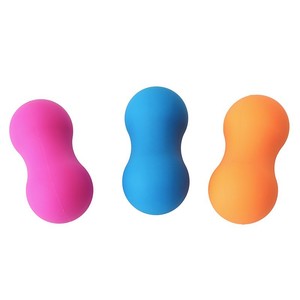Balles de massage en silicone pour fitness, yoga, rééducation, bleu, orange, violet fluorescent, 0,4 kg, unisexe, GH2 Yantai - Product Image 4