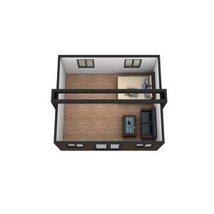 Casa Contenedor Expandible, Casa Contenedor Prefabricada Modular, Contenedor de Oficina en Casa al Aire Libre de 20 PIES y 40 PIES - Product Image 1