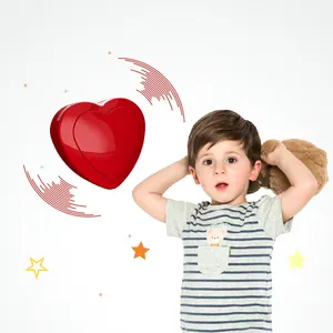 Boîte à Module de Vibration de battements de cœur pour enfants, jouets animaux en peluche pour chiot, 50 pièces