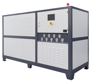 ปั๊มสกรูอัตโนมัติ Hanbell R410A แบบสามสูบ 100KW ประหยัดพลังงาน เสียงเบา ระบายความร้อนด้วยน้ำ สำหรับอุตสาหกรรม - Product Image 1