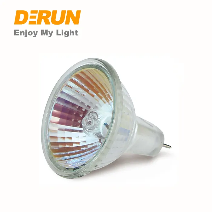 Factory 10W 14W 20W 35W Dimmable 100 CRI Warm White Spot Lamp MR11 GU4 C class Clear Halogen Bulb light , HAL-MR11