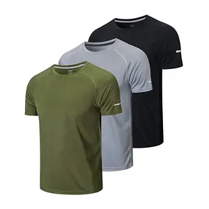 Custom Quick Dry Compression High Quality Over Size Tee Sports Football Golf Heavyweight Men's T-shirts Plus Size Men's Shirts