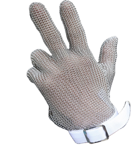 Guante de seguridad de malla metálica flexible de acero inoxidable 304, resistente a cortes, nivel 9 de ANSI/ISEA, de alta resistencia a la tracción - Product Image 6