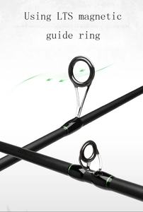 Lutec – canne à pêche ultra-légère à la truite avec guides FUJI, canne à pêche en carbone de 2.44m MH - Product Image 4