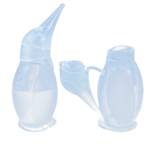 Dispositivo de Succión de Silicona de 75 ml con Certificación CE, Aspirador Nasal de Pingüino Seguro para Bebés, Limpiador de Nariz - Product Image 1