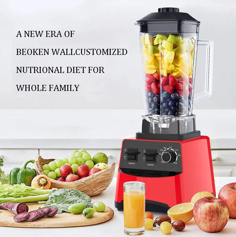 2L phổ biến thương mại Máy ép trái cây máy xay sinh tố Heavy Duty Máy xay sinh tố và juicers thương mại Heavy Duty