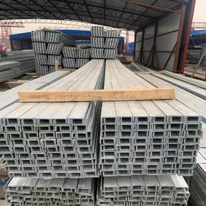 Canal de Acero al Carbono Laminado en Caliente de Superficie Negra U/C para Fabricación de Acero - Product Image 6