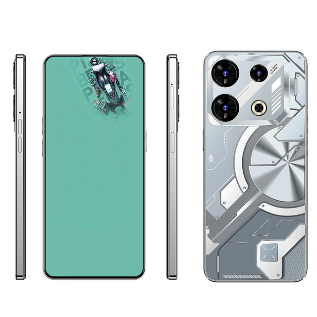 Brand New GT10 Pro Unlock 5G 7.3 Inch FH Smartphone 16GB+1TB 3 Rear Camera Phone with 8000mah Mobile Phones
