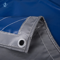 Bâche en vinyle 20x20 pieds pour couverture de remorque, fabricant professionnel, bâche PVC multi-usage personnalisée, toile tissée extérieure