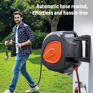 Avvolgitubo da Parete Premium Arancione - Resistente, Facile da Usare <span class=keywords><strong>per</strong></span> Uso Commerciale e Domestico - Product Image 1