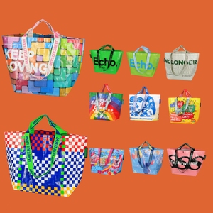 Qetesh PP non-tissé sac fourre-tout mode exquis coloré haute capacité sac tissé pour <span class=keywords><strong>la</strong></span> <span class=keywords><strong>vie</strong></span> quotidienne - Product Image 1