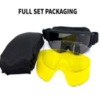 Lunettes de sécurité personnalisées Yijia, lunettes de protection transparentes, anti-buée, paintball, lunettes de sécurité tactiques industrielles, sangle réglable