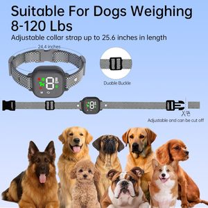 Collar Inteligente Antiladridos para Perros, Recargable por USB, Ecológico, de Plástico, Resistente al Agua IP67 - Product Image 3