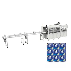 Small Toilet Paper Roll Packing Machine 16-25 Bundles/Min Automatic Toilet Paper Wrapper Machine Price