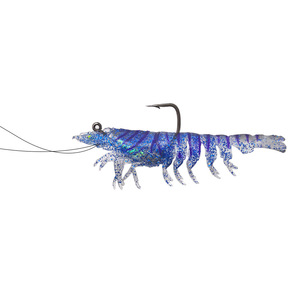 WEIHE Leurre souple en silicone lumineux en forme de crevette, 5 couleurs, 8cm 9.5cm, avec hameçon tête plombée pour Black Bass, Snook, Redfish - Product Image 5