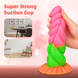 Jouet sexuel en silicone unisexe, gode en forme de corde, énorme <span class=keywords><strong>plug</strong></span> anal avec couture, masseur anal en forme de coquille et expansion pour masturbateur - Product Image 2