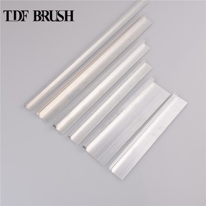 Tdf Hoge Kwaliteit Natuurlijke Vezel Nylon Schuifdeur Draaiende <span class=keywords><strong>Strip</strong></span> Borstel Metalen Achterkant <span class=keywords><strong>Strip</strong></span> Borstel - Product Image 4