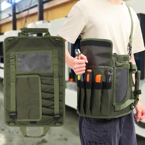 Bolsa de Herramientas Portátil Grande y Resistente de Poliéster para Almacenamiento de Herramientas de Carpintería, Electricidad y Ferretería, Bolsas y Estuches para Fines Especiales - Product Image 2