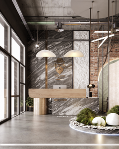 Bespoke Marble and Stainless Steel Boutique Salon Interior Design and Full Furniture Solution - Product Image 6