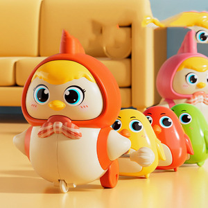 Bébé poulet mère liquidation balançoire aspiration magnétique petit poulet Puzzle pour enfants enseignement précoce jouet rampant - Product Image 1
